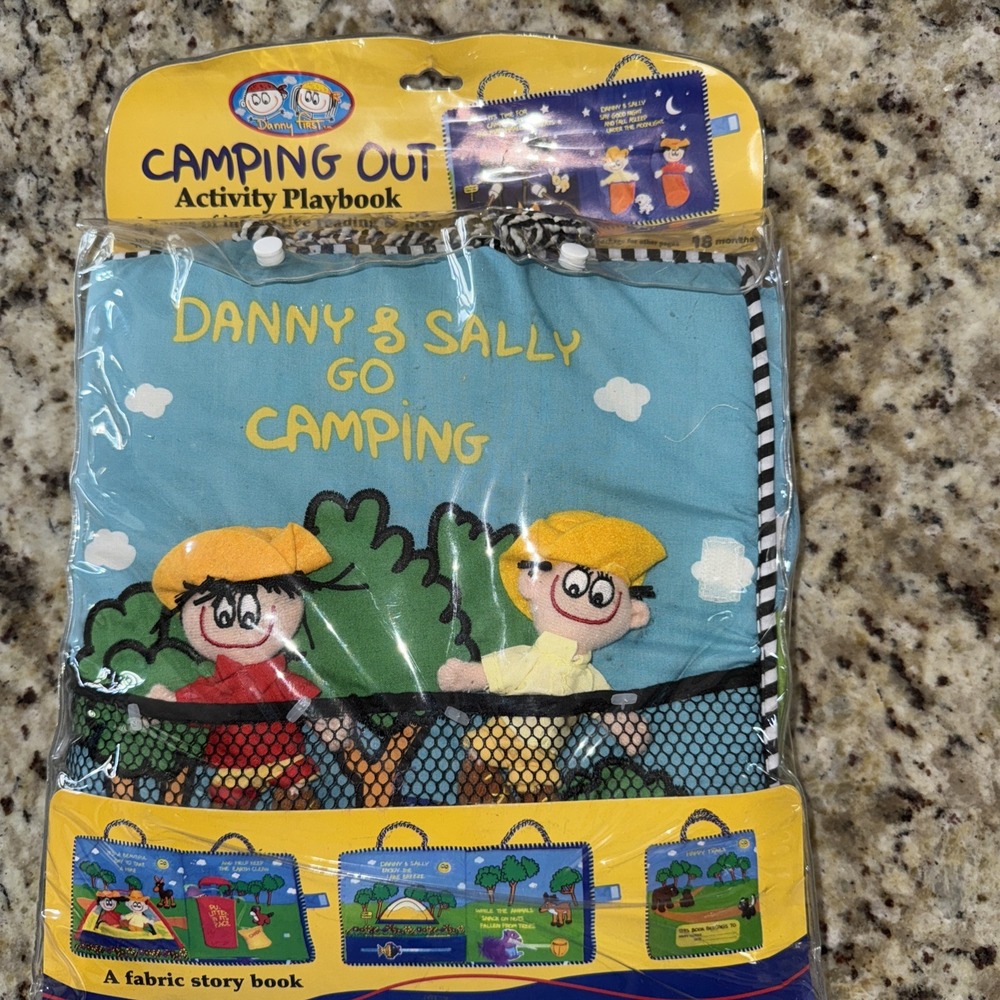 Vintage Danny First camping out activity playbook six pages.  Rate Find.  4495‎